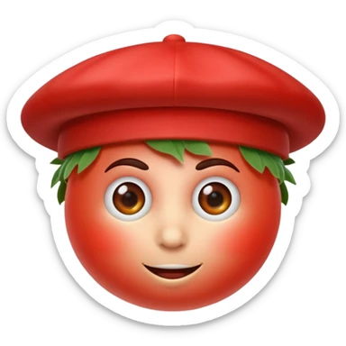 Tomato spy sticker