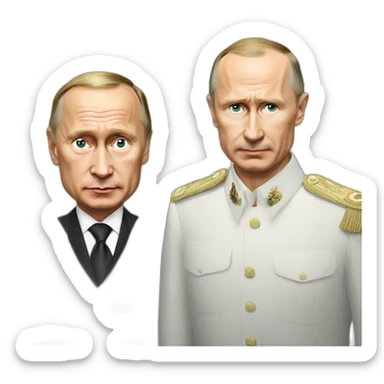 Putin erdogan sticker