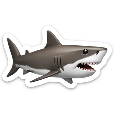 cigar shark sticker