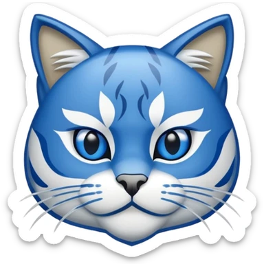 make a sticker of the kentucky wildcat with sticker