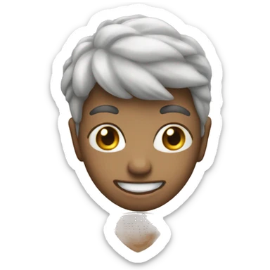 Emoji wher RID is ritten sticker