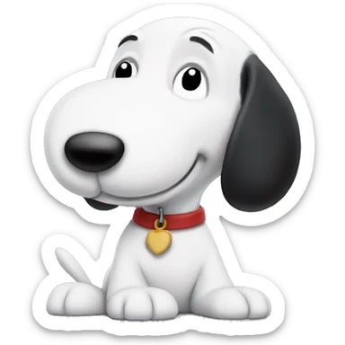 Snoopy sticker