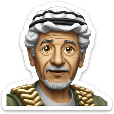 yassir arafat sticker