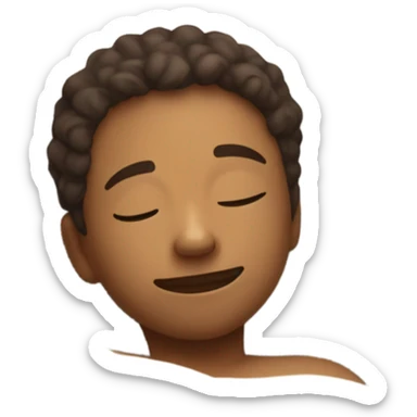 goodnight sleepy head  sticker