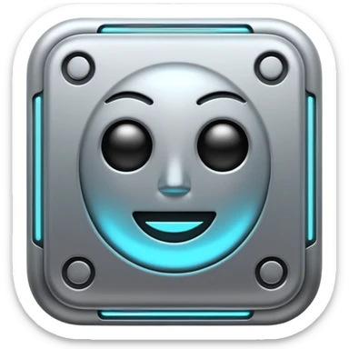 generate an emoji of Artificial Intelligence, maybe a cpu with ai written sticker