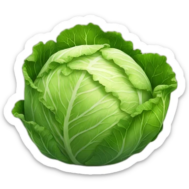 Cabbage sticker
