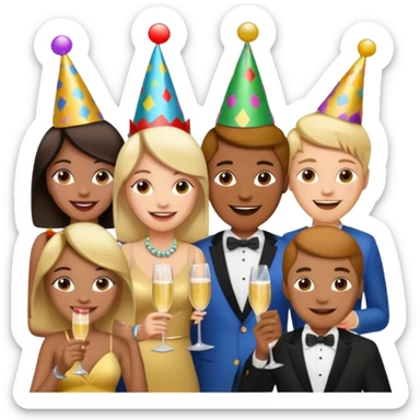 Hacer felices a los demás es nuestra razón para trabajar duro sticker