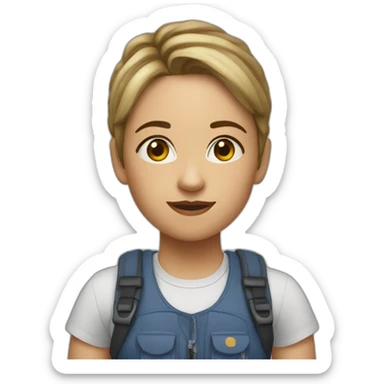 Ellie Williams sticker