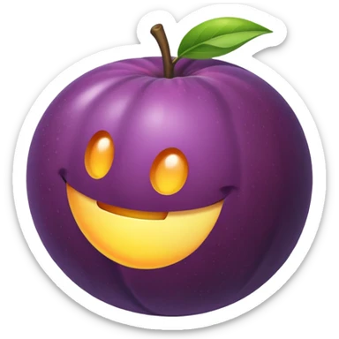 Make an emoji of kitsuna fruit in blox fruit  sticker