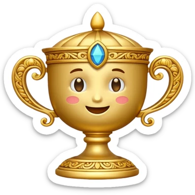 Happy mode grail  sticker