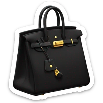 Birkin bag black  sticker