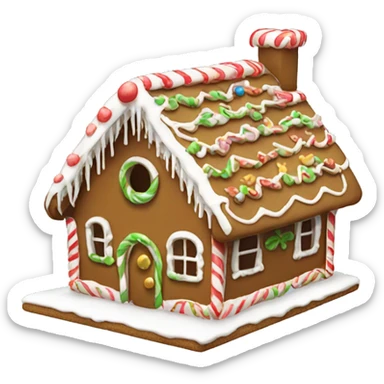 Gingerbread house  sticker