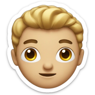 Big fore head sticker