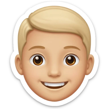 Kid saying 68 sticker