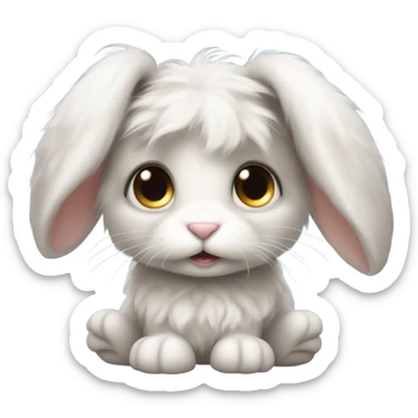 Bunny sticker