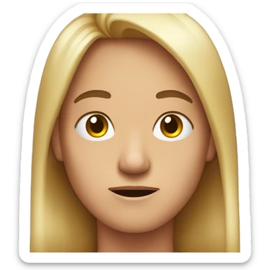 Judgmental expression  sticker