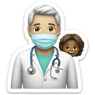 The patient comes to the doctor sticker