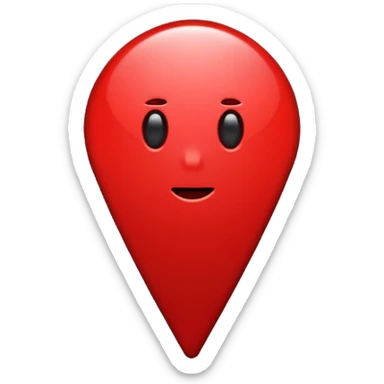 exclamation mark full red sticker