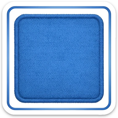 traditional blue carpet sticker