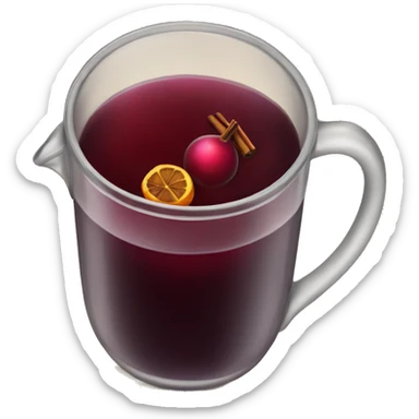 mulled wine sticker