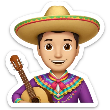 Mariachi sticker