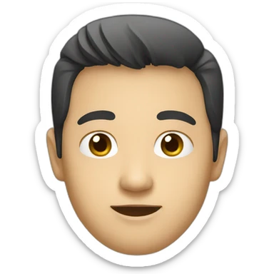 Un asiatique sticker