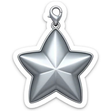 star shape charm sticker