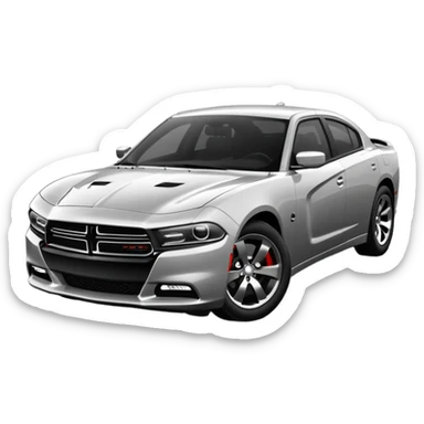 dodge charger sxt with black rims sticker