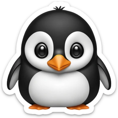 Pinguino cute sticker