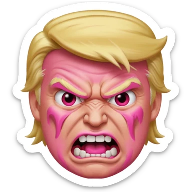Trump pig real sticker