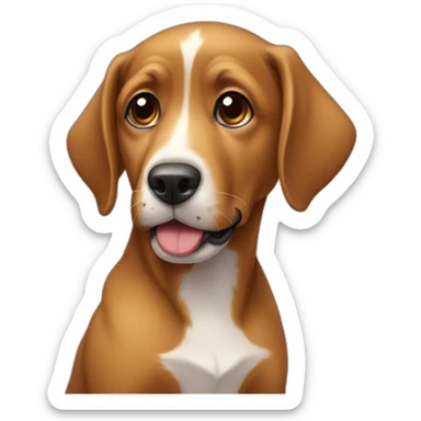 Cachorro caramelo sticker