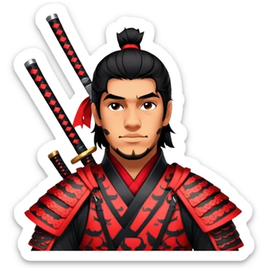 Daring Samurai sticker