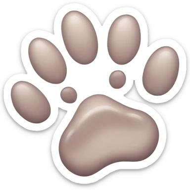 cat paw sticker
