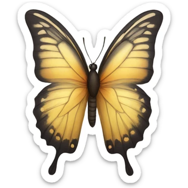 Butterfly sticker
