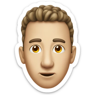 bulbous nose sticker