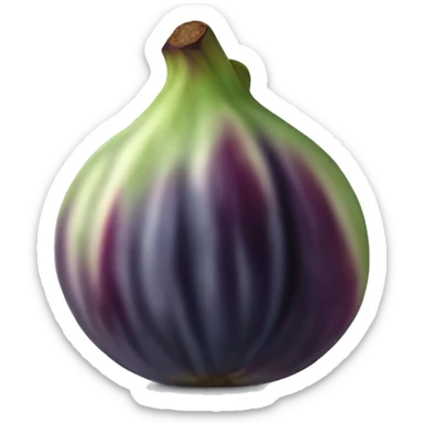 fig the fruit sticker