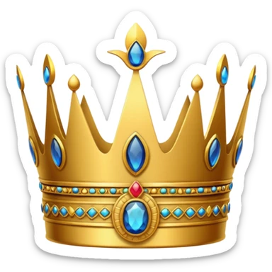 Egyptian Crown sticker