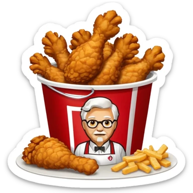 kfc sticker