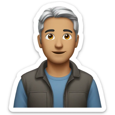 ağzında düdük kafasında huni olan kadın sticker