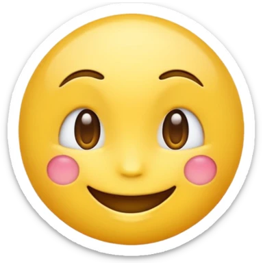 Sassy yellow emoji sticker