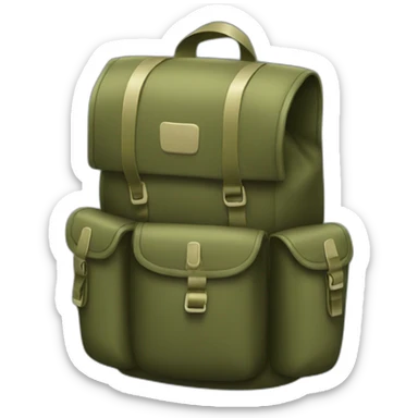 army rucksack sticker