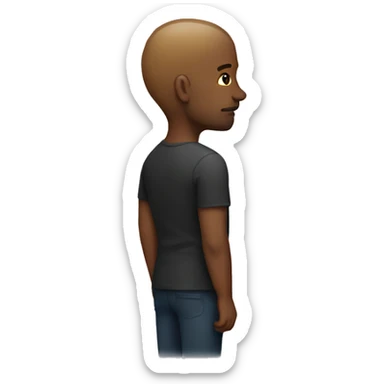 big back person sticker