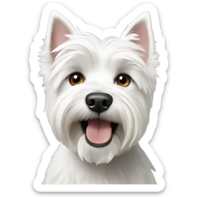 Westie sticker