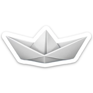Paper Boat sticker