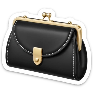 small elegant clutch purse for women sticker