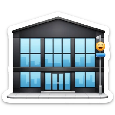 shop of comercial center sticker