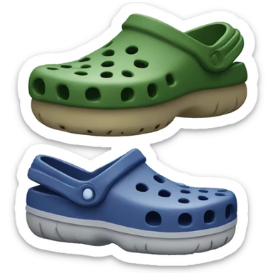 crocs with jibbitz  sticker