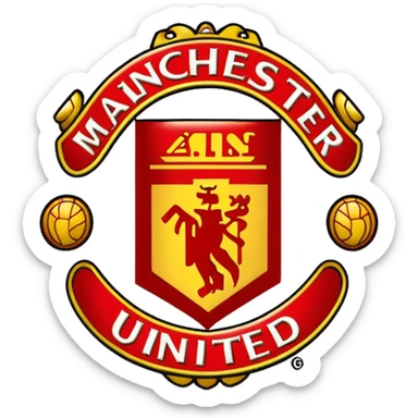 logo Manchester united  sticker