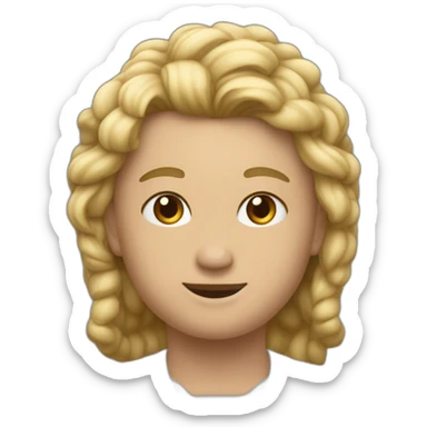 Un aveugle qui fait un doigt d’honneur  sticker