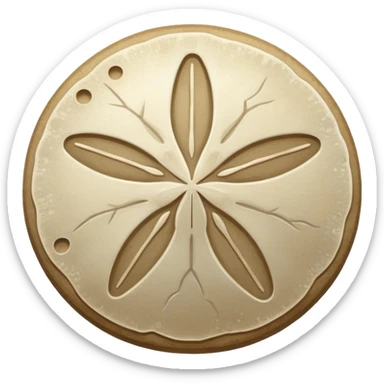 sand dollar sticker